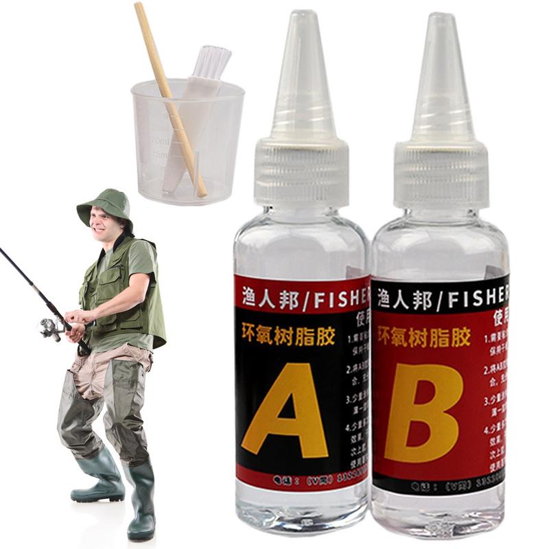 Woodworking Resin - Adhesivo para caña de pescar, pegamento