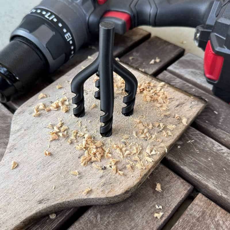 Woodworking Jokes - Juguete de plástico con cuatro brocas