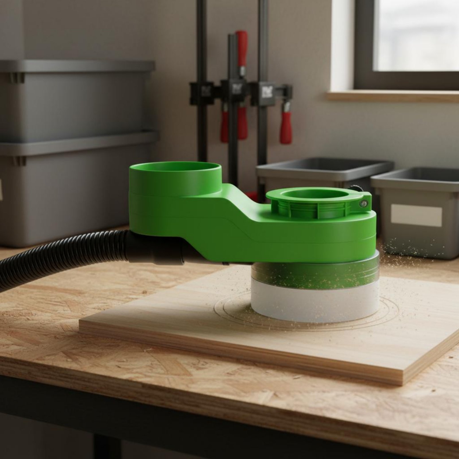 Cubierta antipolvo para husill - Woodworking Workshop reseña y precio