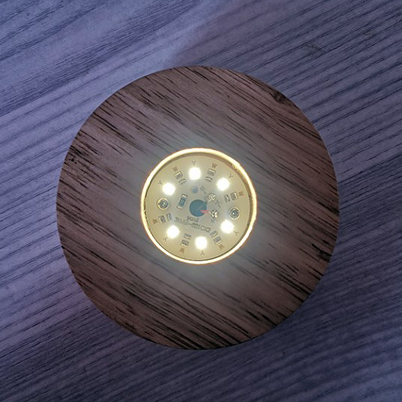 Base de exhibición de luz LED  - Woodworking Resin reseña y precio