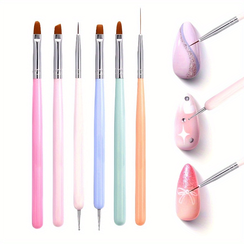 Juego de 6 pinceles para decor - Wood Chisel Set reseña y precio
