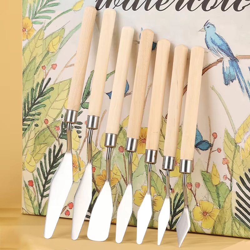 Juego de 7 Espátulas de Acero  - Drawknife Blade reseña y precio