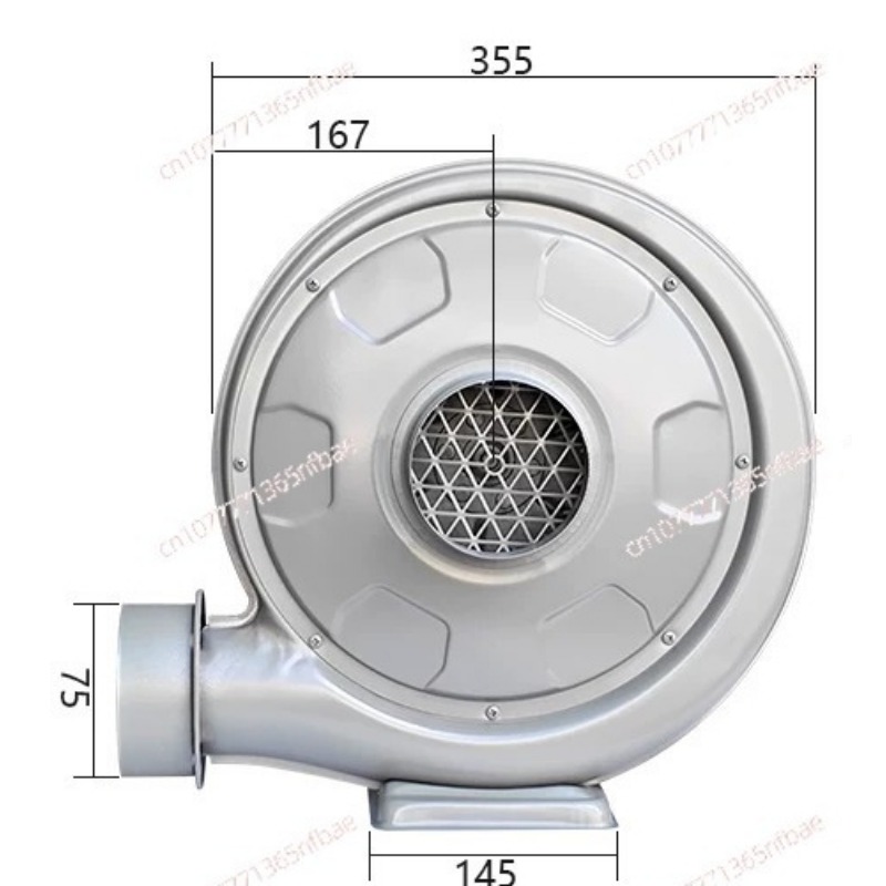 Ventilador Centrífugo Industri - Woodworking Workshop reseña y precio