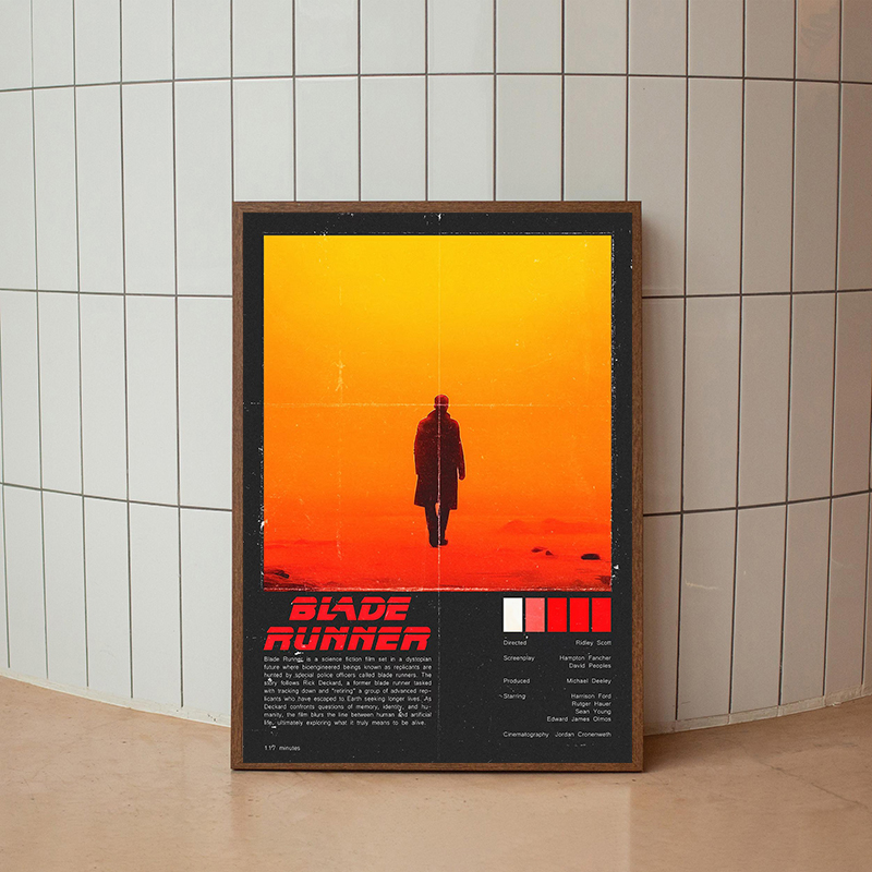 Póster de película clásica B-B - Drawknife Blade reseña y precio