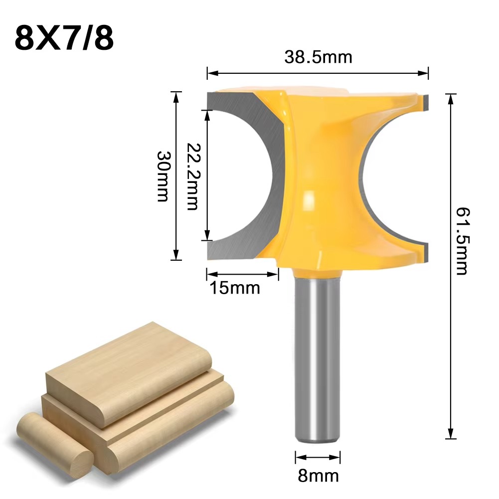 1 pieza de fresa de vástago de - Wood Chisel Set reseña y precio