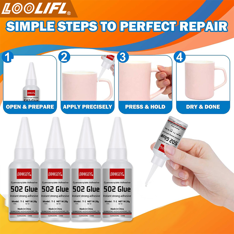1-3pcs,20ml,502 super pegament - Woodworking Glue reseña y precio