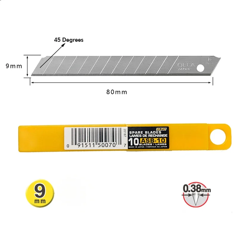 OLFA ASB-10 Cuchillas de repue - Woodworking Wallpaper reseña y precio