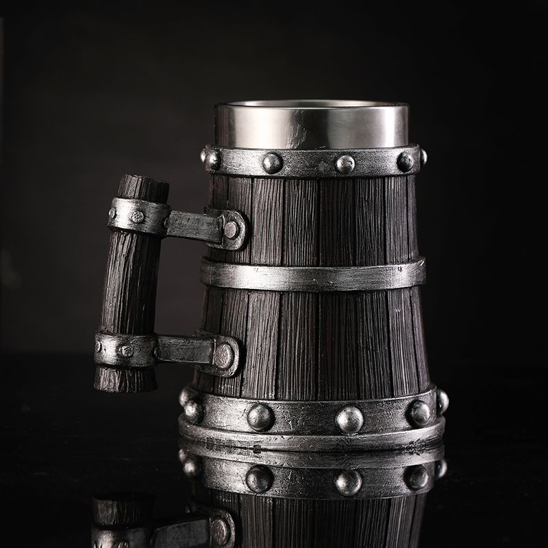 Vaso de cerveza con efecto mad - Woodworking Resin reseña y precio
